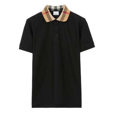 burberry short sleeve polo shirt|Burberry men's polo outlet.